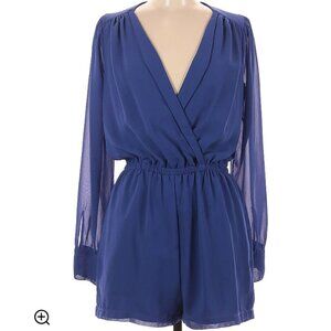 BCBG Romper - Royal Blue - Size Small